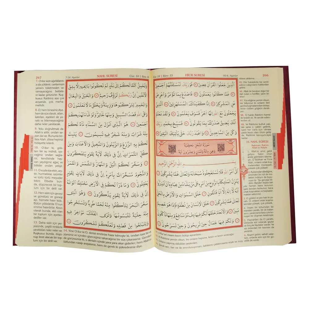 172-MÜHÜRLÜ ORTA BOY KURAN-I KERİM VE MEALİ