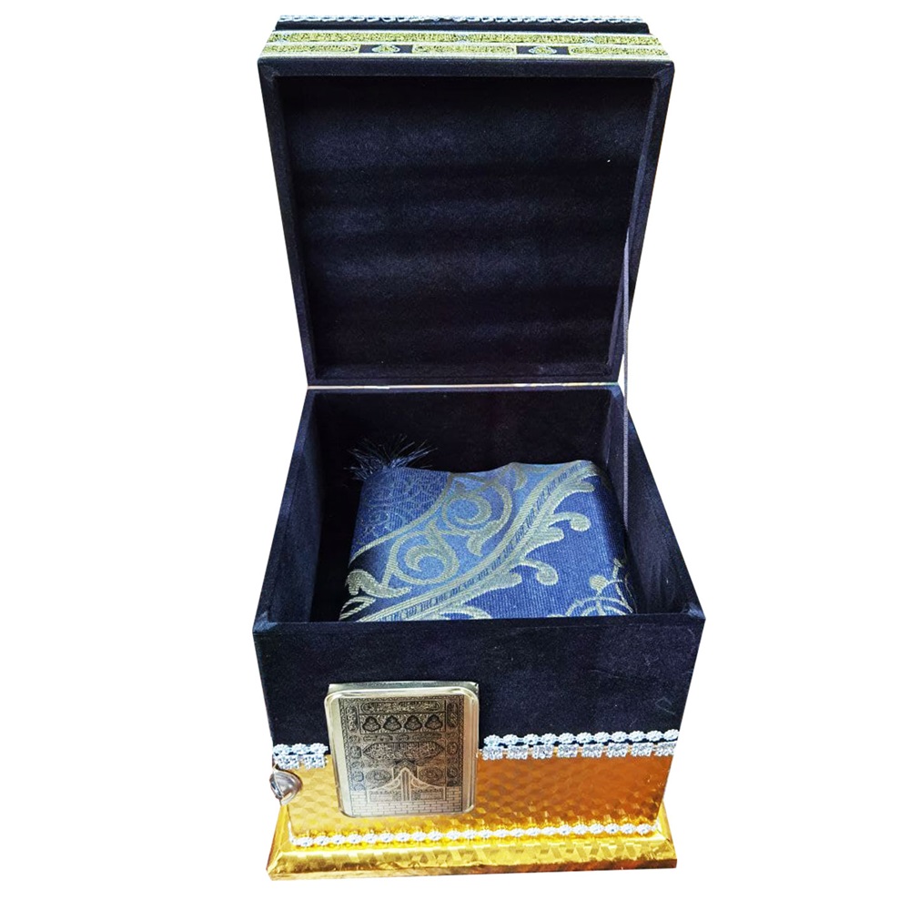 391TGOLD- 2 KADEMELİ KABE HAFIZ BOY KUTULU KURAN-I KERİM