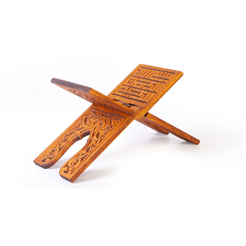 TS002-SELÇUKLU OYMALI AHŞAP RAHLE - KÜÇÜK BOY