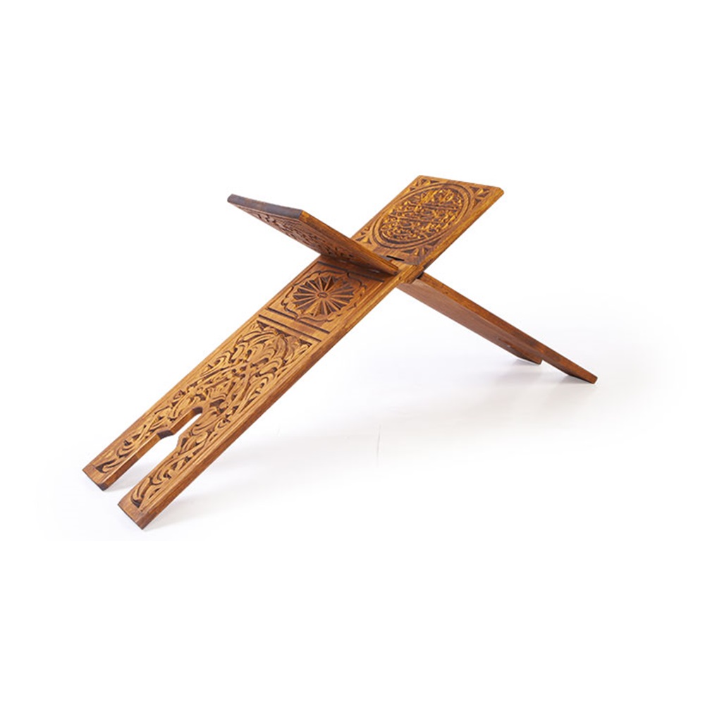 TS005-SELÇUKLU OYMALI AHŞAP RAHLE - BATTAL BOY
