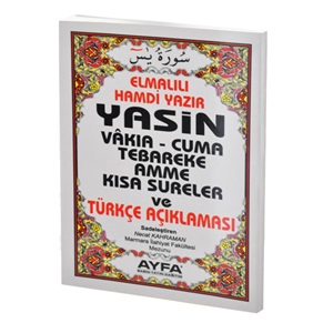 006-CEP BOY YASİN 5 RENK SATIR ALTI TÜRKÇE MEALLİ