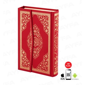 060K - KIRMIZI MÜHÜRLÜ CAMİ BOY KURAN-I KERİM