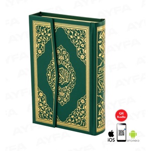 060YEŞİL-MÜHÜRLÜ CAMİ BOY KURAN-I KERİM