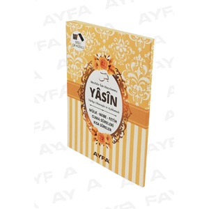 080KRM-KREM RENK ÇANTA BOY TÜRKÇELİ 80 SAYFA YASİN-İ ŞERİF