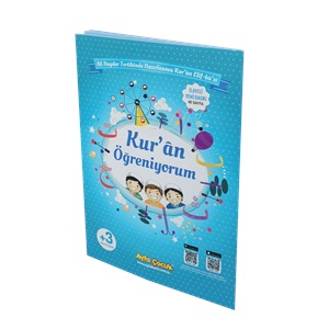 161M-ÇOCUKLAR İÇİN TECVİDLİ KURAN ÖĞRENİYORUM ELİFBASI-MAVİ