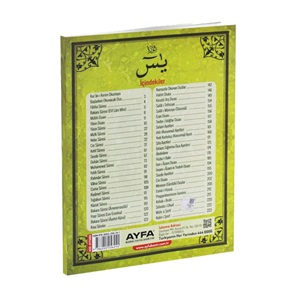 167YEŞİL-ORTA BOY MÜNACAT CÜZÜ YASİN VE DUALAR