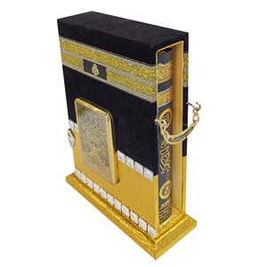 192T GOLD-MÜHÜRLÜ ORTA BOY KABE MAKETLİ KURAN-TAŞLI