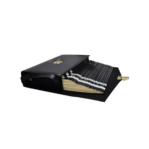 236KABE-CAMİ BOY OTUZ CÜZ MÜHÜRLÜ KURAN-I KERİM-SUNİ DERİ ÇANTALI