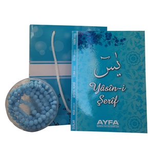 249P-KARTON ÇANTALI ÇANTA BOY TÜRKÇELİ 80 SAYFA YASİN-İTHAL KAĞIT-PEMBE RENK