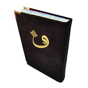 304KDF-MÜHÜRLÜ ORTA BOY RENKLİ KURAN-I KERİM-KADİFE CİLT