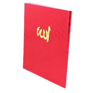 KP080K-KIRMIZI KAPLAMA ÇANTA BOY TÜRKÇELİ 80 SAYFA YASİN