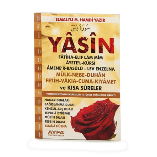 091KREM-ORTA BOY TÜRKÇELI 80 SAYFA YASIN-ITHAL KAGIT