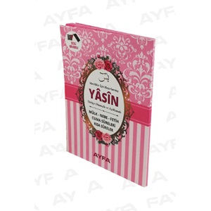 080P-PEMBE ÇANTA BOY TÜRKÇELİ 80 SAYFA YASİN-İ ŞERİF