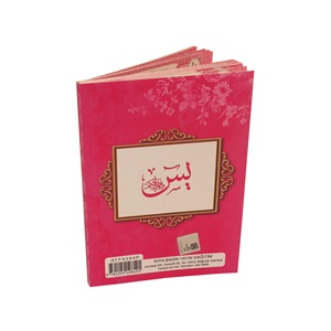 094P-ÇANTA BOY TÜRKÇELİ 80 SAYFA YASİN-PEMBE-İTHAL KAĞIT