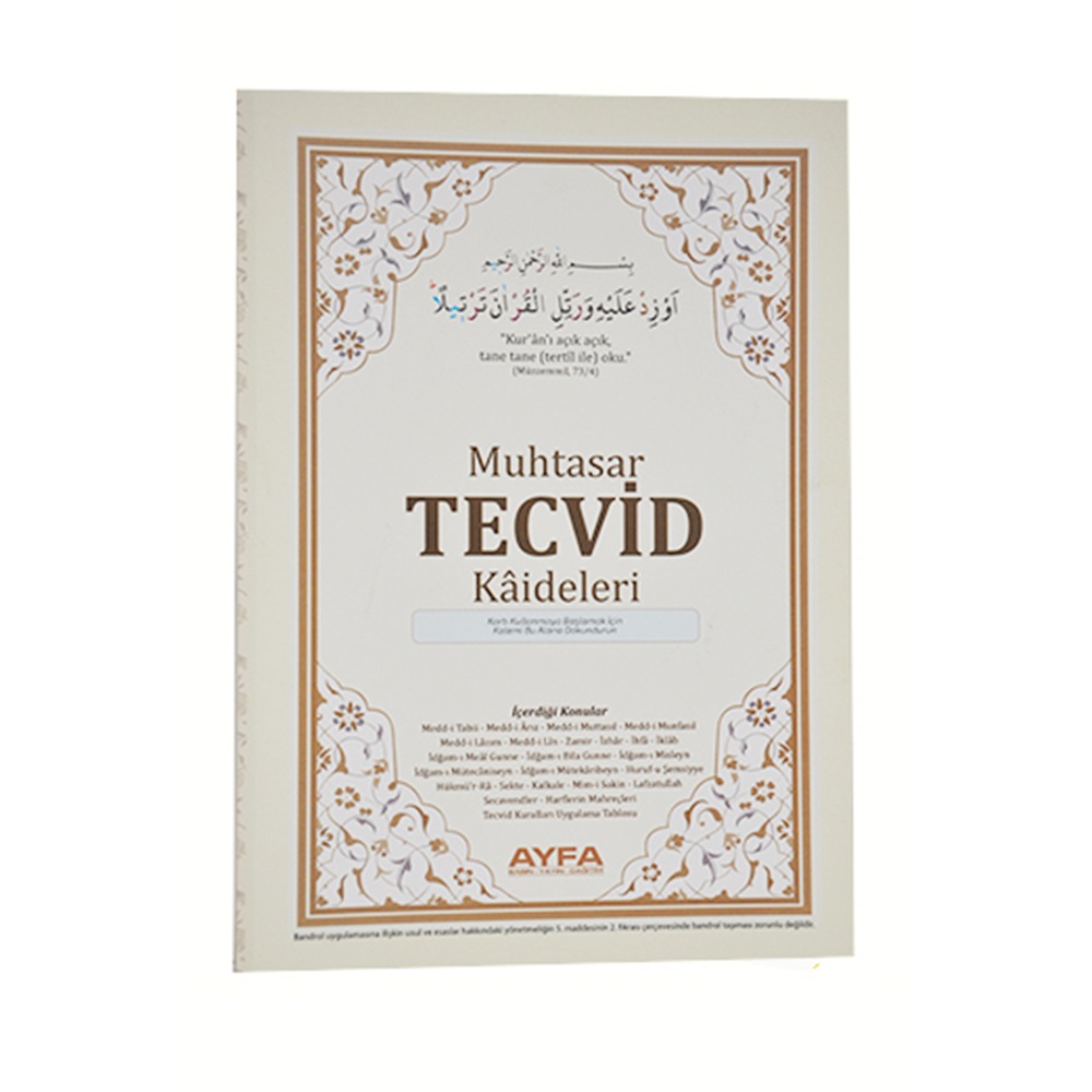 129-MUHTASAR TECVİD KAİDELERİ EL KİTABI