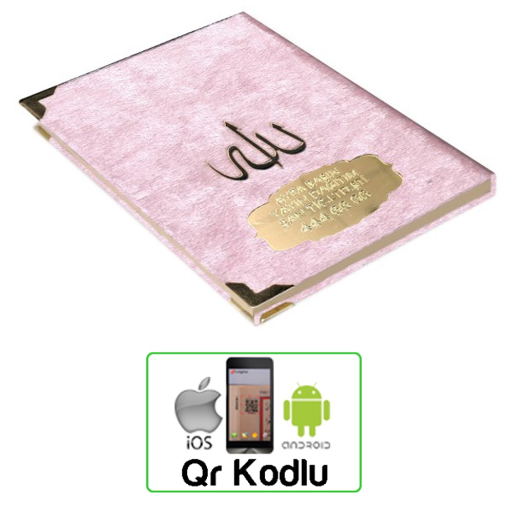 196S-ÇANTA BOY KADİFE CİLTLİ YASİN-İ ŞERİF - 3 ÖZELLİKLİ