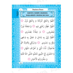 KP080M-LACİVERT KAPLAMA ÇANTA BOY TÜRKÇELİ 80 SAYFA YASİN