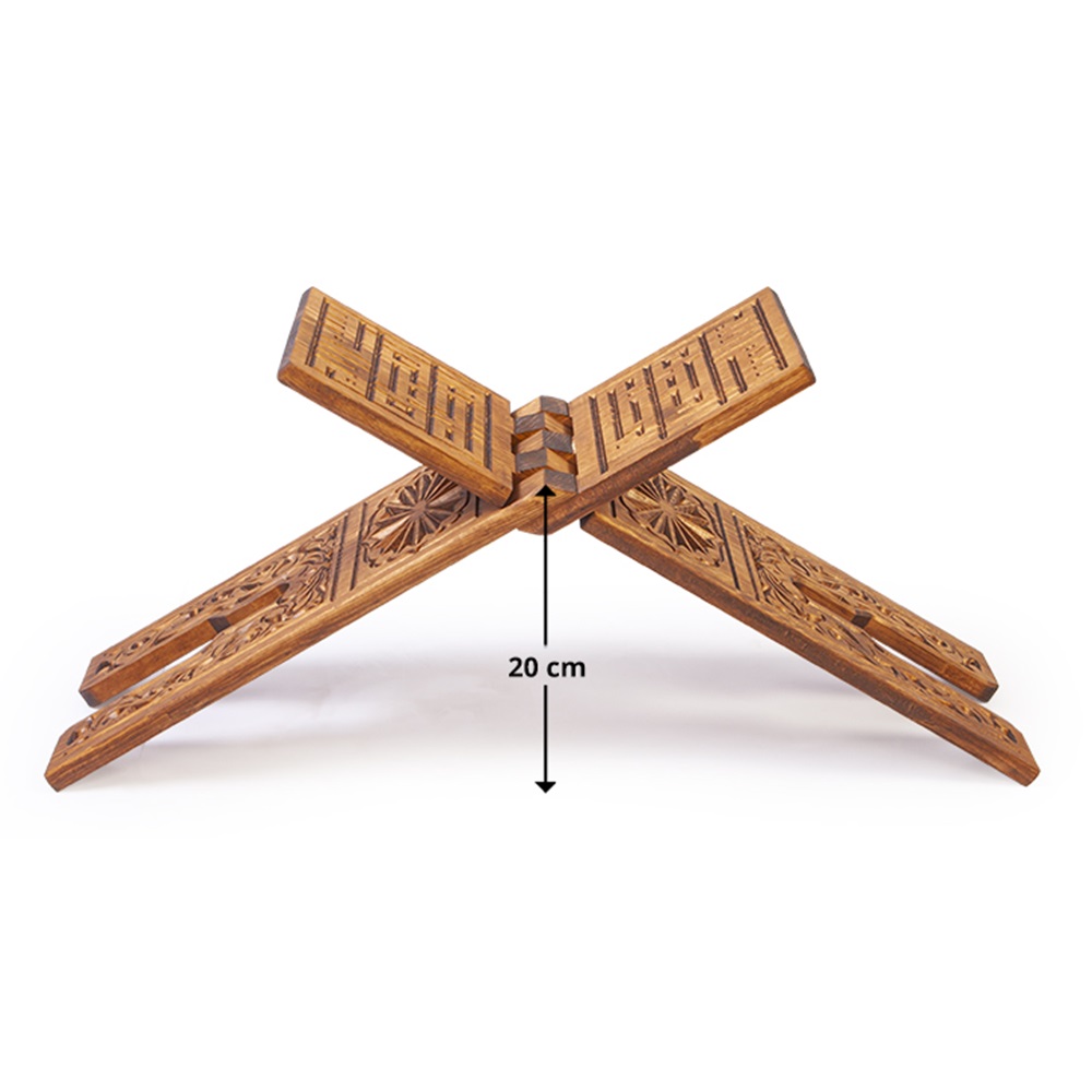 TS003-SELÇUKLU OYMALI AHŞAP RAHLE - ORTA BOY