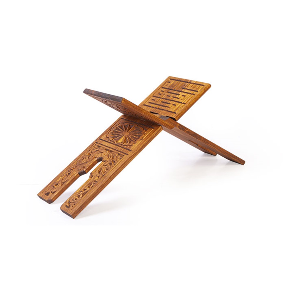 TS003-SELÇUKLU OYMALI AHŞAP RAHLE - ORTA BOY